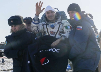 Luca Parmitano, colonnello dell'Aeronautica Militare (Foto LaPresse)