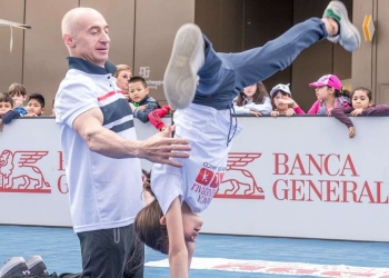 Jury Chechi, medaglia d'oro ad Atlanta 1996 (Foto LaPresse)