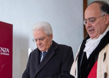 Sapienza di Roma, mattarella