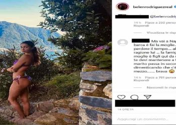 Haters contro Belen Rodriguez - Foto Instagram