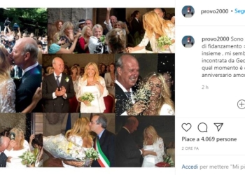 Nicola Carraro e Mara Venier, anniversario di nozze (Instagram)