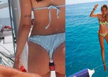 Michelle Hunziker e Aurora Ramazzotti in barca