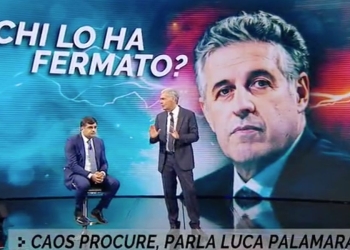 Luca Palamara su Nino Di Matteo a Non è l'Arena