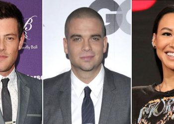 Cory Monteith, Mark Salling e Naya Rivera