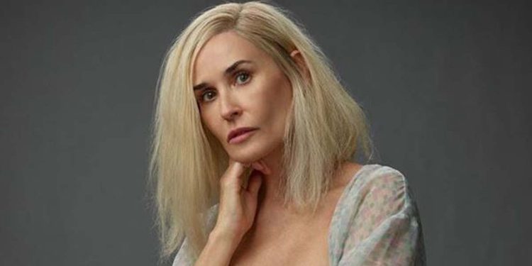 Demi Moore bionda, Instagram