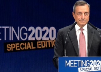 Mario Draghi al Meeting