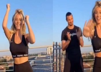 Zlatan Ibrahimovic e Diletta Leotta