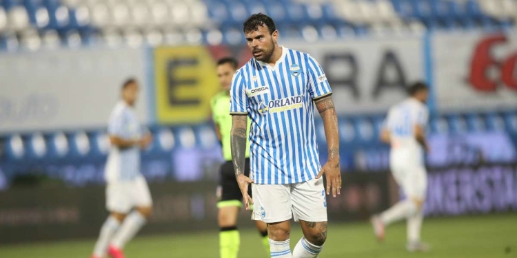 Calciomercato Monza - Andrea Petagna ai tempi della Spal (Foto LaPresse)