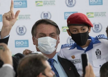 Il presidente del Brasile, Jair Bolsonaro (LaPresse)