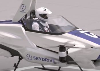 Auto volante, foto da Youtube