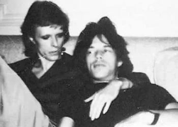 David Bowie e Mick Jagger