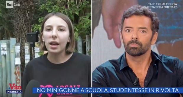 Matano stupito a Vita in Diretta