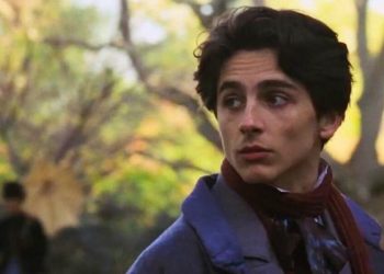 L’attore Timothee Chalamet