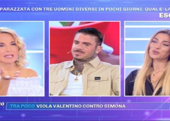 Soleil Sorge contro Marco Zanotti a Pomeriggio 5