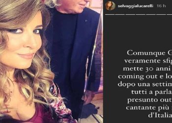Selvaggia Lucarelli su Gabriel Garko - Foto Instagram
