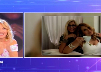 Barbara D'Urso auguri a Mara Venier