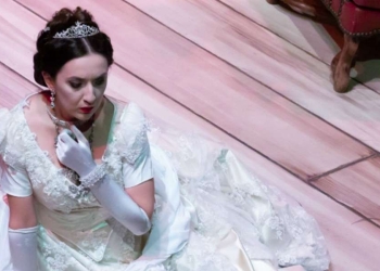Violetta nel primo atto della Traviata