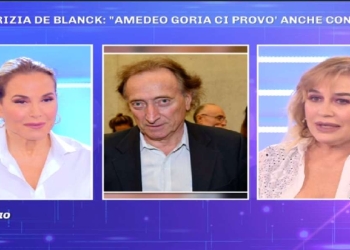 Lory Del Santo e Amedeo Goria