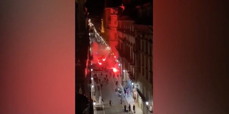 Scontri a Palermo durante proteste anti Dpcm