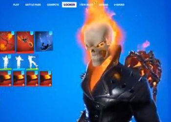 Fortnite, skin Ghost Rider