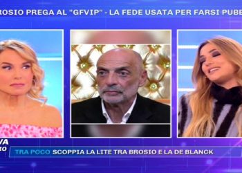 Soleil Sorge contro Paolo Brosio