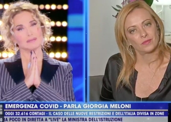Barbara D'Urso e l'appello a Giorgia Meloni