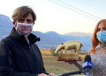 Sonia Grey, tapiro da Striscia La Notizia