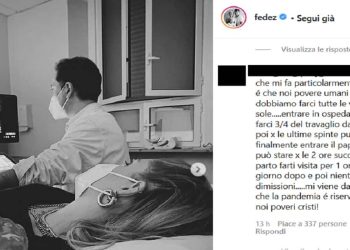 L'ecografia di chiara Ferragni pubblicata da Fedez - Foto Instagram