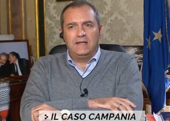 Luigi de Magistris a Non è l'Arena