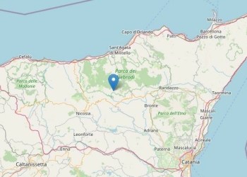 Terremoto a Troina, Enna (Ignv)