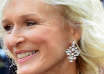 L’attrice Glenn Close