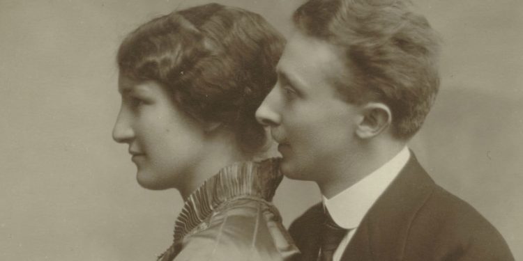 Carla Tosi e Guido Ucelli negli anni Venti (Fonte: Wikipedia)