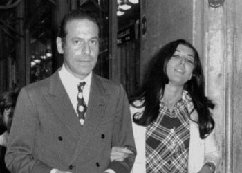 Giuseppe Drommi e Patrizia De Blanck in una foto d’epoca