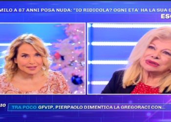 Sandra Milo a Pomeriggio 5