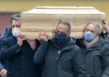 Il funerale di Paolo Rossi (LaPresse)