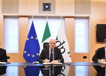 Marco Alverà, Claudio De Scalzi e Fabrizio Palermo