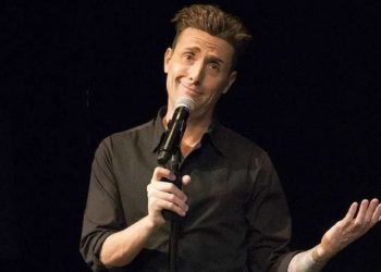 Il comico Angelo Pintus