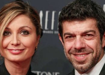 Piefrancesco Favino in compagnia della moglie Anna Ferzetti