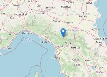 Terremoto oggi a Modena (Ingv)