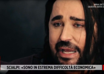 Shalpy in lacrime a "Storie Italiane"