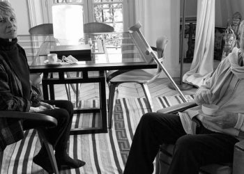 Nathalie e Alain Delon (Foto: Instagram)