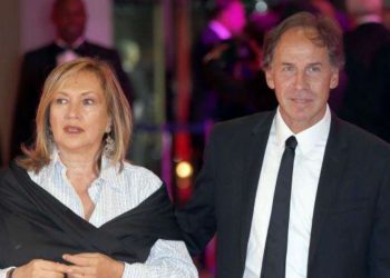 Franco Baresi in compagnia della moglie Maura Lari