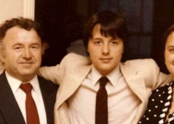 Joe Bastianich da giovane in compagnia dei genitori