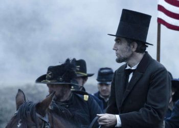 Una scena del film Lincoln