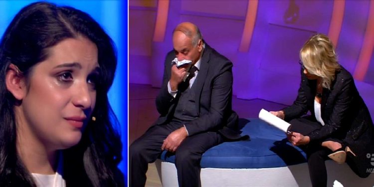 Cristina, sorpresa al papà Giovanni a C'è posta per te