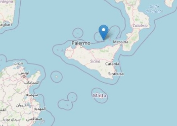 Terremoto oggi a Messina (Ingv)