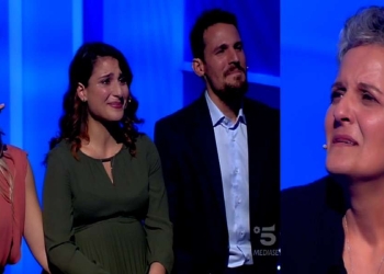 Francesca e i figli a C'è posta per te