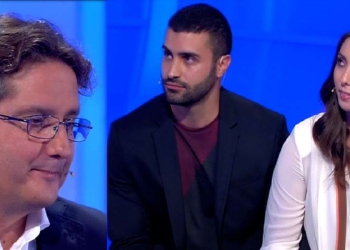 Stefano e la figlia Sara col fidanzato Andrea, C'è posta per te