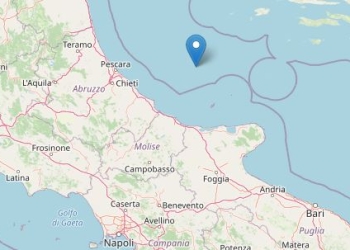 Terremoto nel mar Adriatico (Ingv)