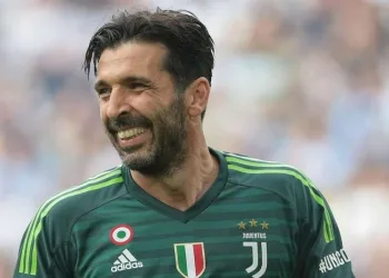 Il calciatore Gianluigi Buffon